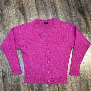 Cardigan 50% mohair 50% acrylic